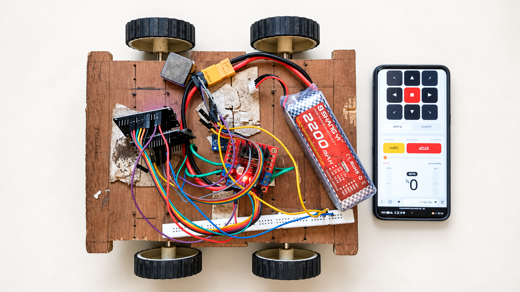 ESP32 WiFi Car